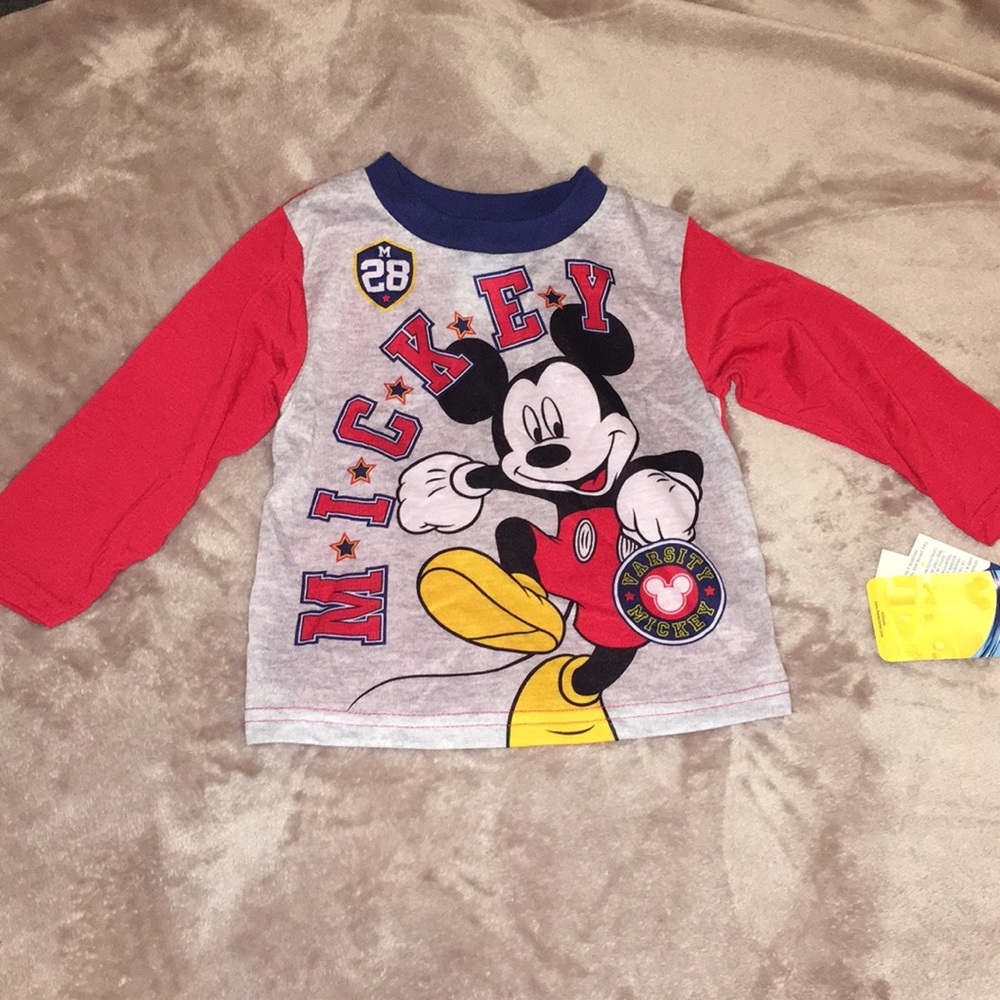 Mikey Mouse 2 piece pajama set- 24M - Picture 2 of 5